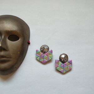 Lotus 🪷 Theme Earrings 8